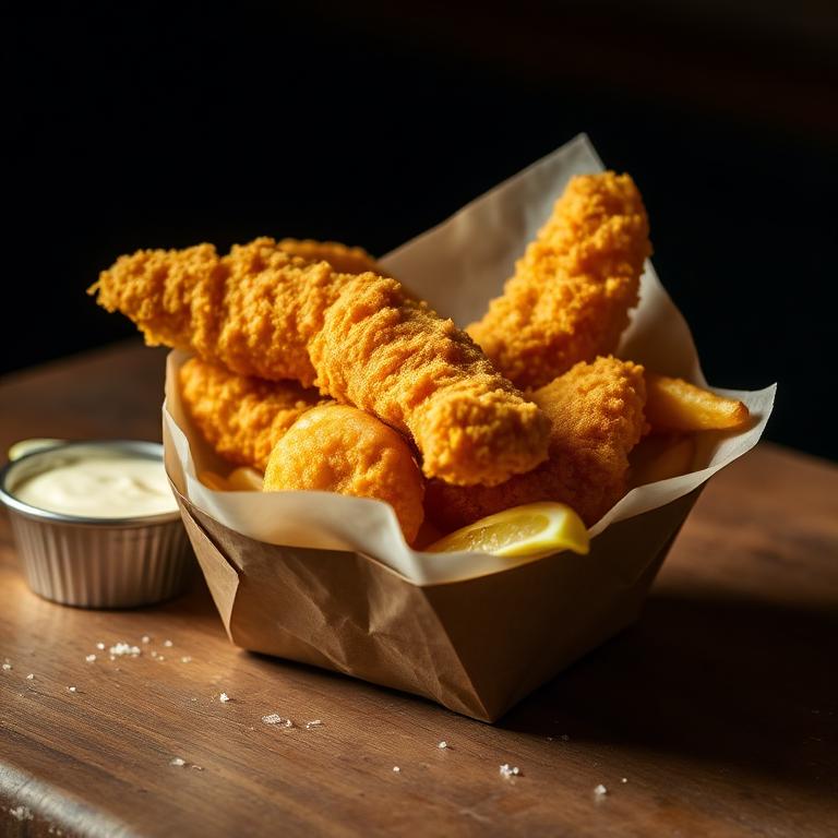 Beer-Battered Fish & Chips