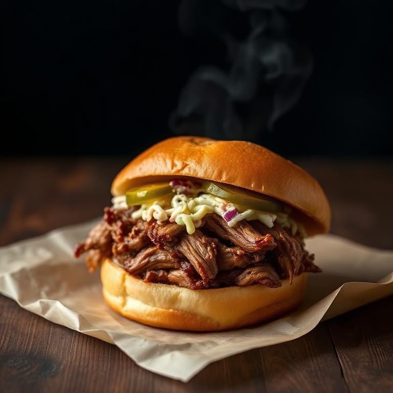 Pulled Pork Brioche